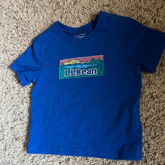 L.L. Bean Other - LIKE NEW LLBEAN 3T toddler graphic tee with logo in rich royal blue color!